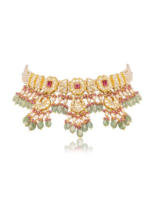 Gunika Polki Choker