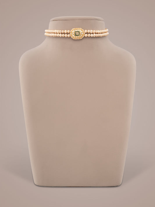 Idika Polki Bead Choker