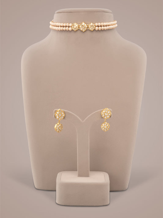 Naeva & Anja Polki Bead Choker Set
