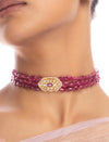 Rati Polki Bead Choker