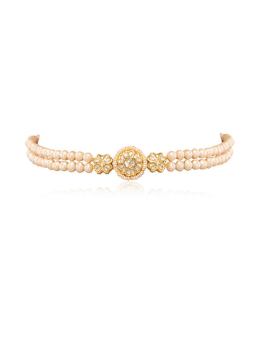 Aritri Polki Bead Choker