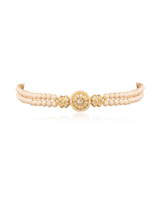 Aritri Polki Bead Choker
