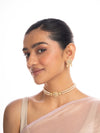 Aritri & Akira Polki Bead Choker Set