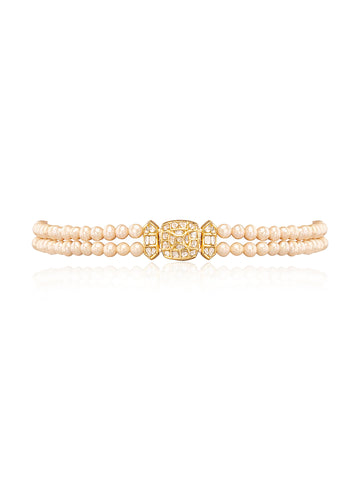 Asvika Polki Bead Choker