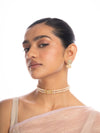 Asvika & Somaya Polki Bead Choker Set