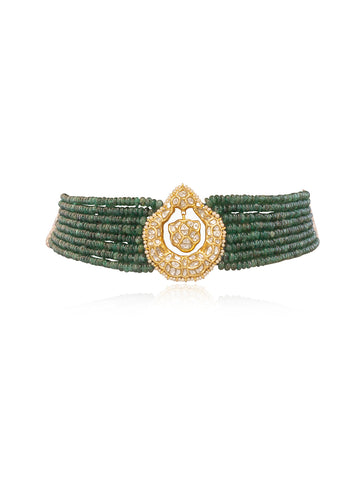 Avira Polki Bead Choker