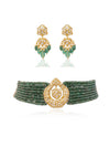Avira & Tridha Polki Bead Choker Set