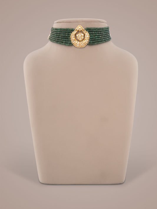 Avira Polki Bead Choker