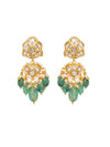 Tridha Polki Long Earrings