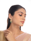 Tridha Polki Long Earrings