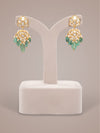 Tridha Polki Long Earrings