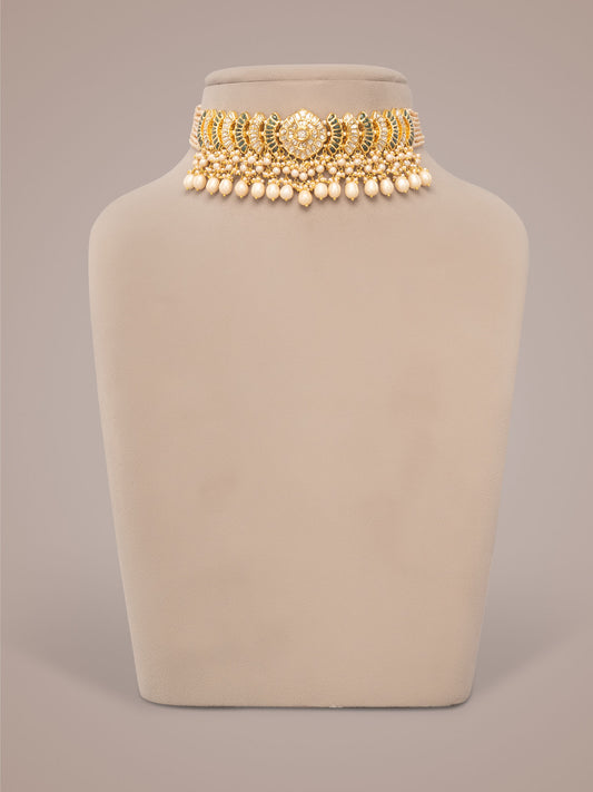 Yuvati Polki Choker