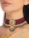 Reana Polki Bead Choker