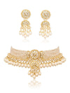 Pranira & Meris Polki Bead Choker Set
