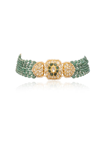 Zira Polki Bead Choker