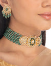 Zira & Erina Polki Bead Choker Set