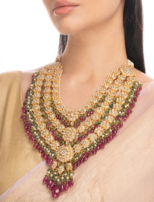 Mihika Polki Long Necklace