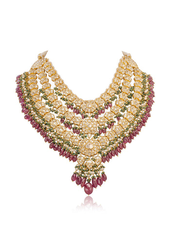 Mihika Polki Long Necklace
