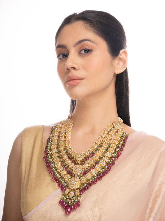 Mihika Polki Long Necklace
