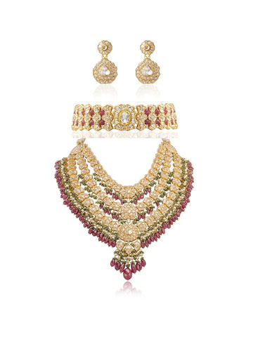 Mihika Polki Bridal Set