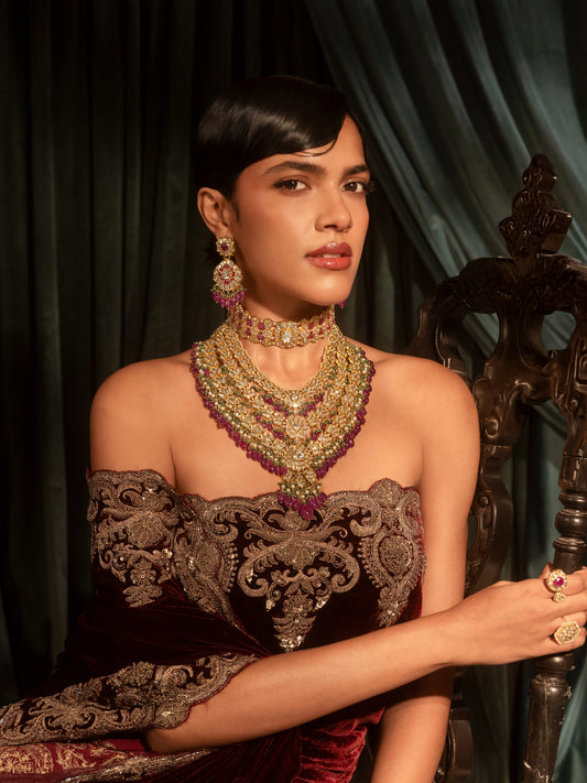 Mihika Polki Bridal Set