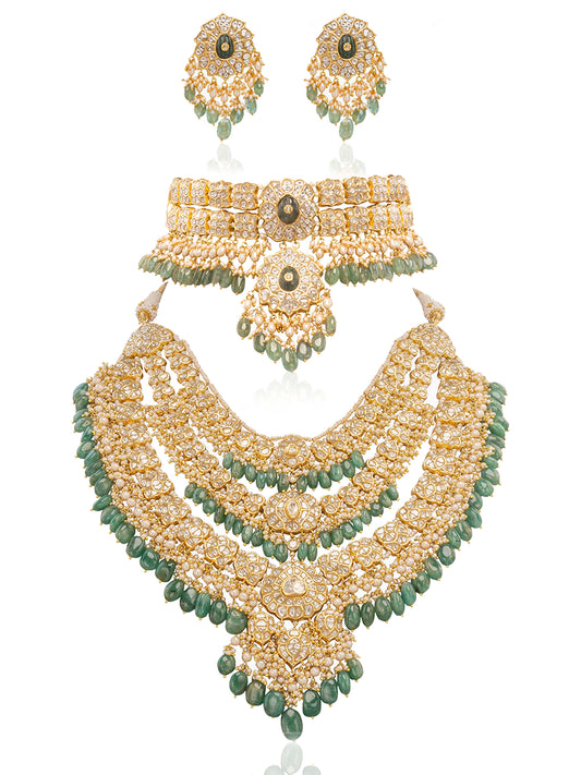 Elakshi Polki Bridal Set