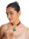 Alya  Polki Bead Choker