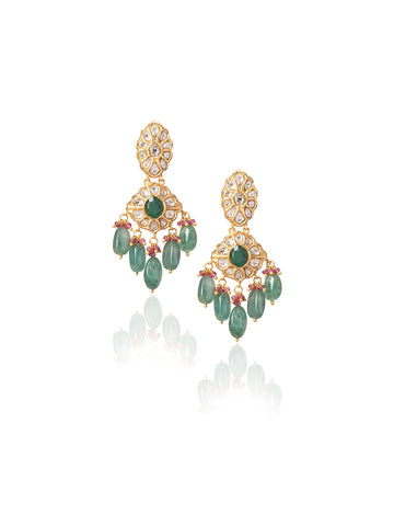 Aavya Polki Ear Rings
