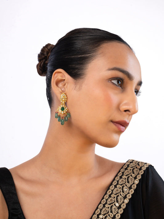 Aavya Polki Ear Rings