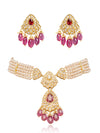 Siana & Nioma Polki Bead Choker Set