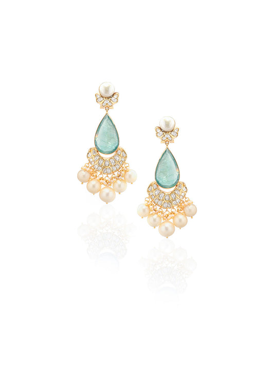 Emren Polki Long Earrings