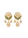 Diya  Polki Long Earrings