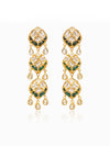 Nyoka Polki Long Earrings