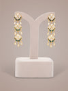 Nyoka Polki Long Earrings