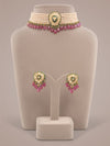 Serena & Lucia Polki Bead Choker Set