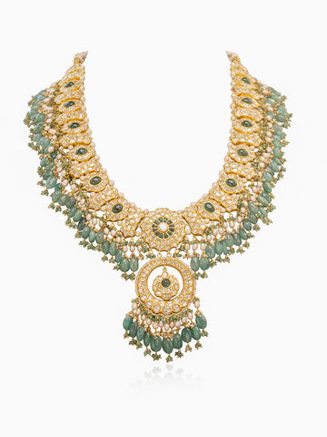 Mahira Polki Long Necklace