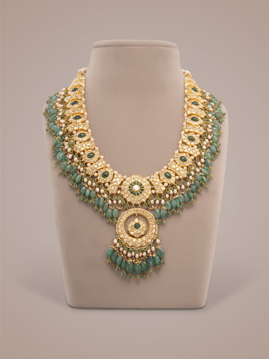 Mahira Polki Long Necklace