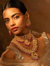 Archisha Polki Bridal Set