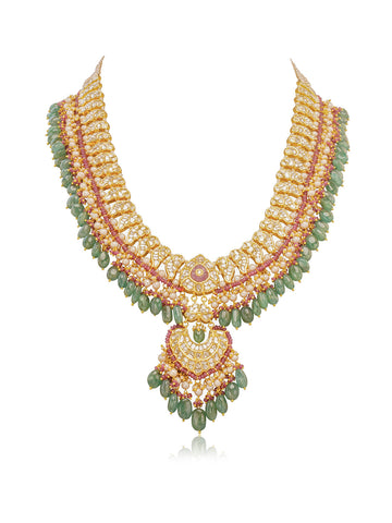 Seraya Polki Long Necklace