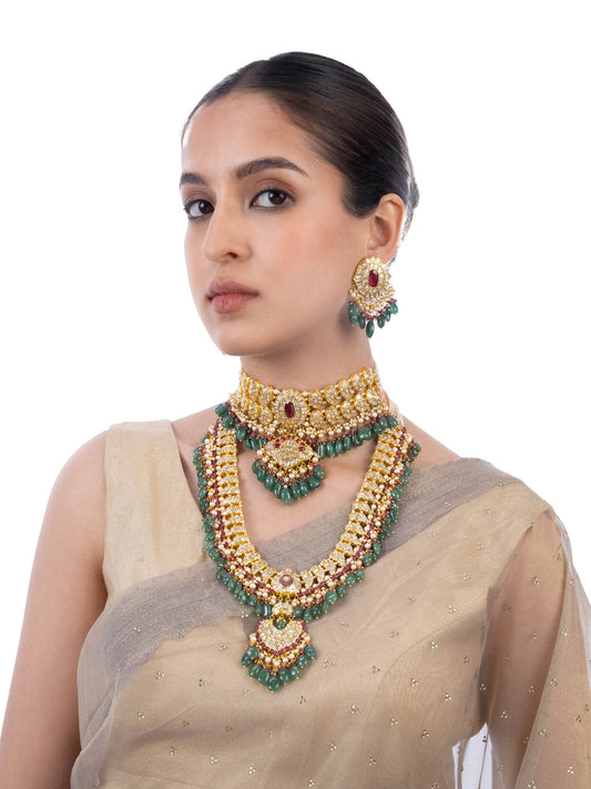 Solyn Polki Bridal Set