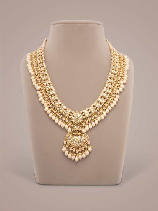 Sareena Polki Long Necklace