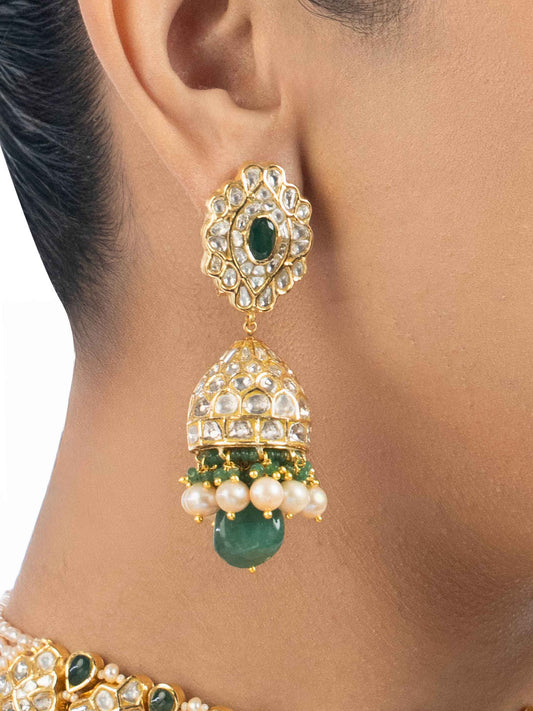 Nivi Polki Jhumkas