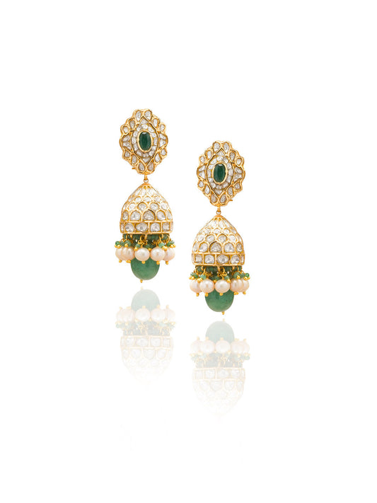 Nivi Polki Jhumkas