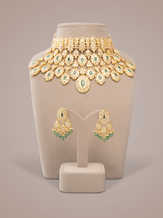 Meluna Polki Long Necklace