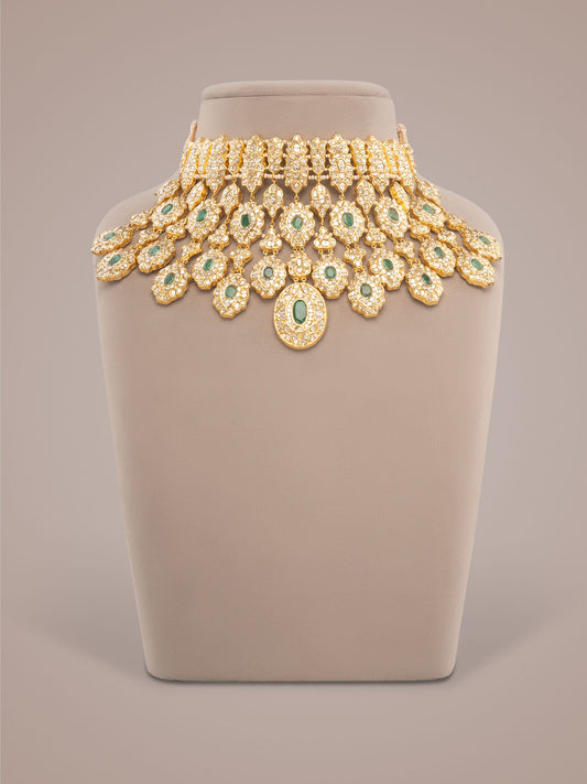 Meluna Polki Long Necklace