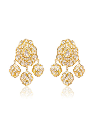 Varya Polki Ear Rings