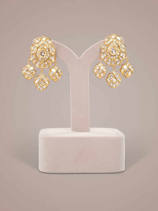 Varya Polki Ear Rings