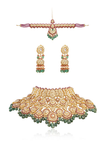 Sana Polki Bridal Set