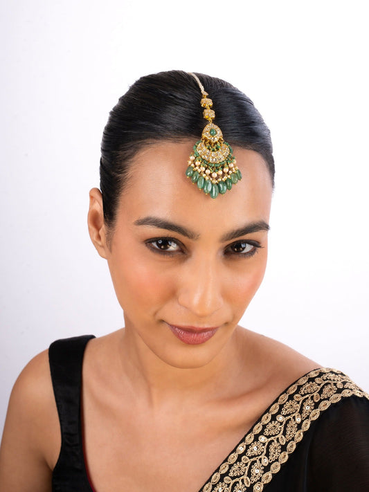 Indah Polki Maang Tikka
