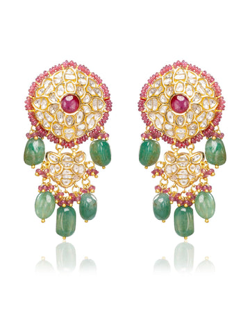 Avia Polki Ear Rings